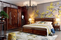 新中式家具|新中式臥室，美的像住在畫(huà)里！